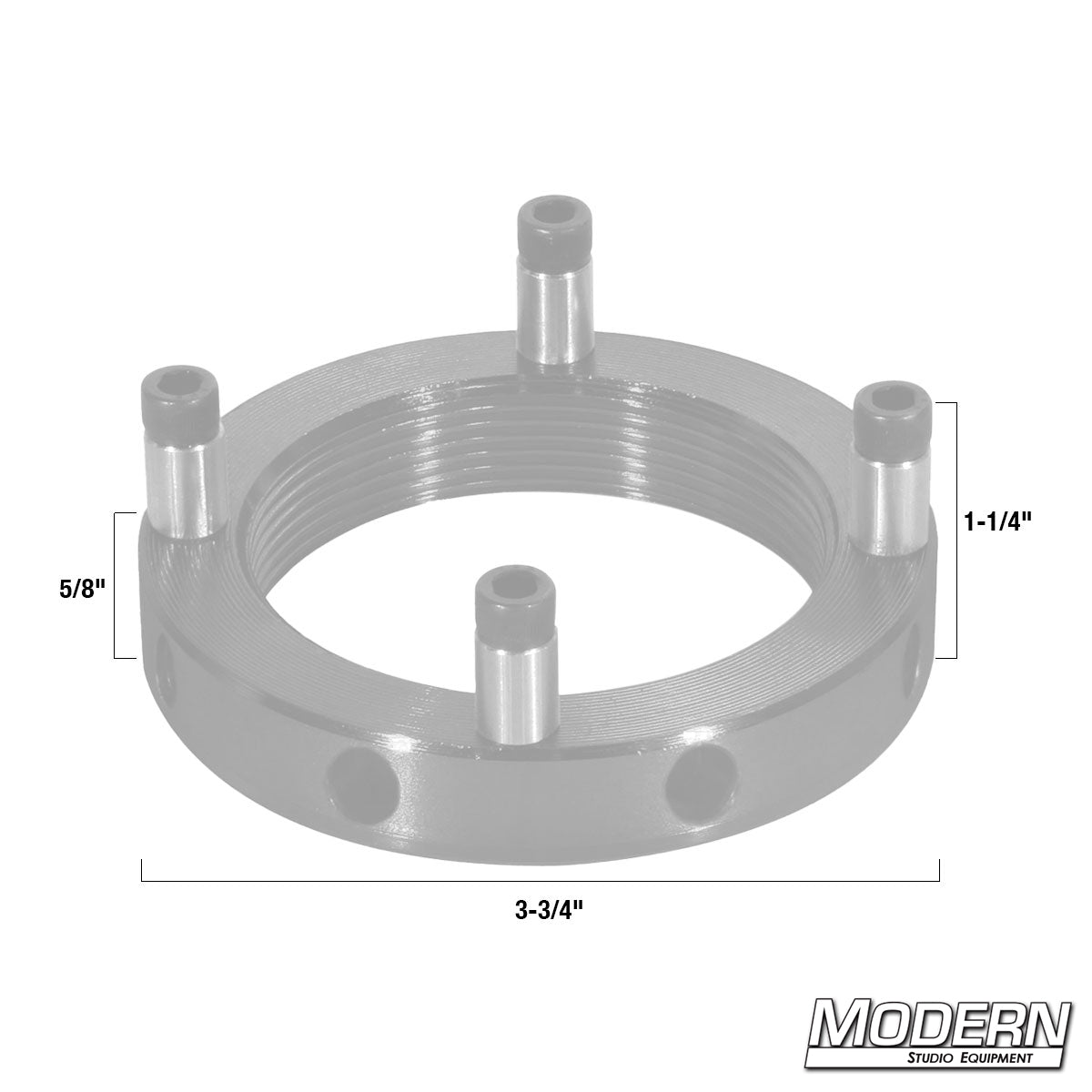Mitchell Castlenut designed for secure locking on Mitchell camera mounts, providing stable and precise rigging for film and video production equipment.