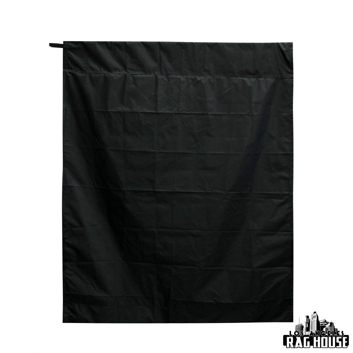 Ultra Black/Black Wag Flag Cover Roll-Out by LA Rag House - roll-out cover detail