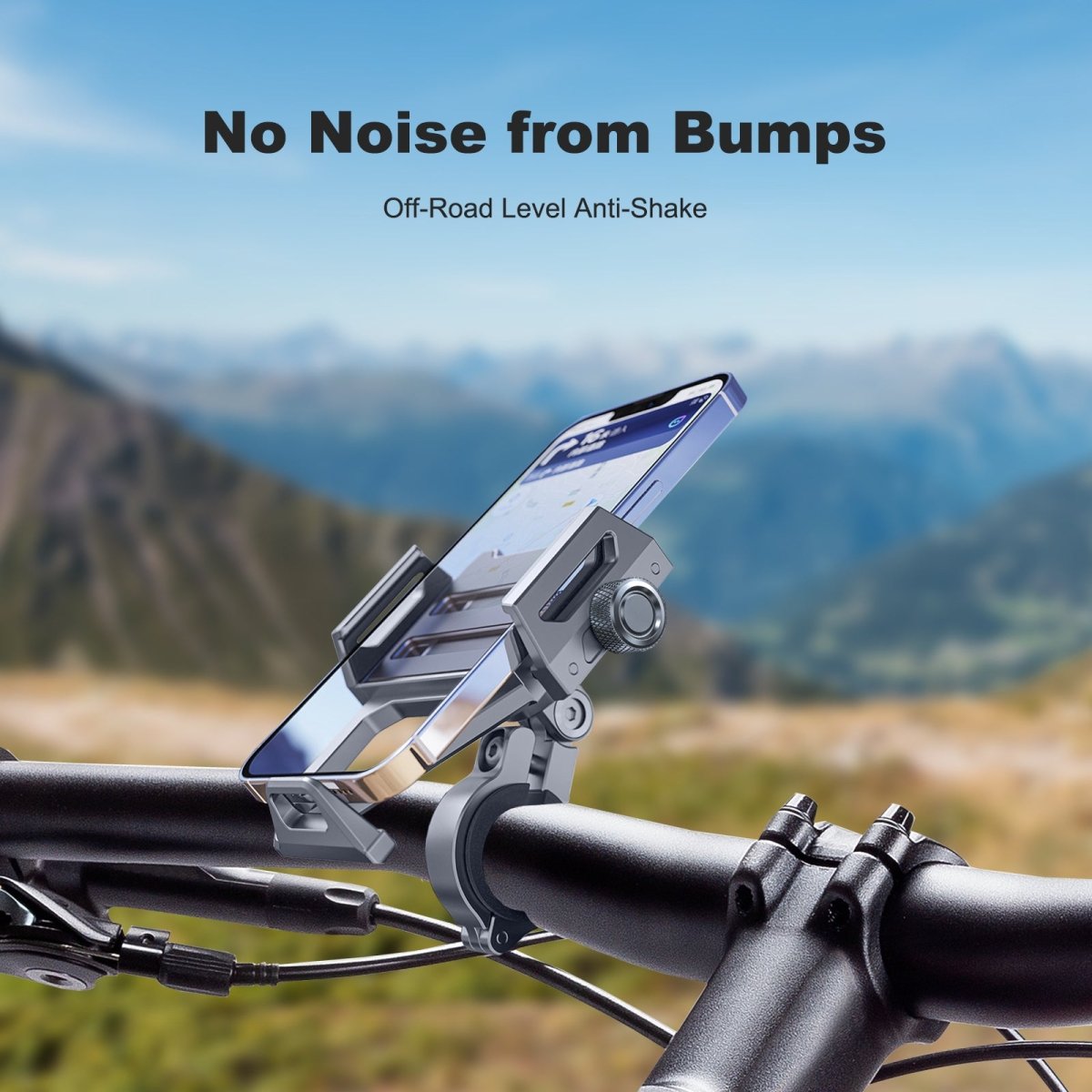 Mechrig 360° Rotating Aluminum Alloy Cycling Phone Holder - Grip Support Store