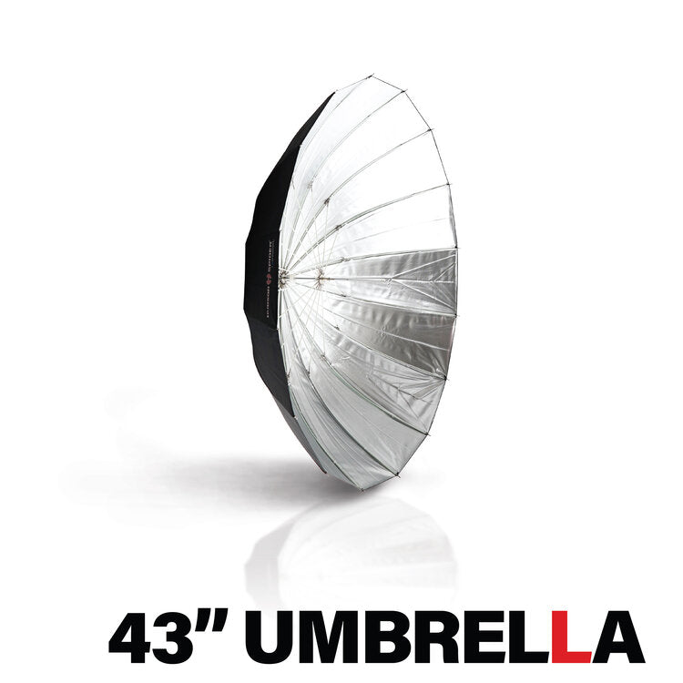 HUDSON SPIDER+WESTCOTT 43" DEEP WHITE BOUNCE UMBRELLA - Grip Support Store