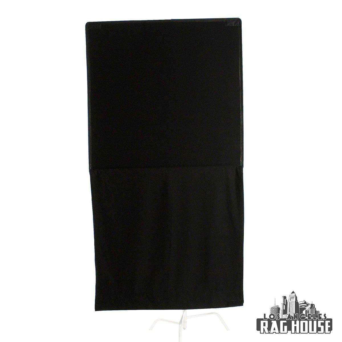 48"x48" Solid Black Floppy by LA Rag House - fabric detail