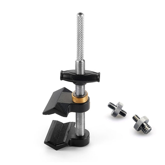 Small End Jaw Vise Clamp with 1/4-20" & 3/8" Thread - Grip Support Store