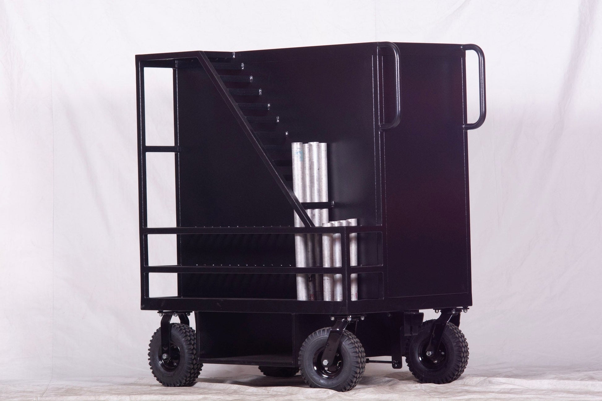 7 Crate Cart With Pipe Organ - Grip Support Store