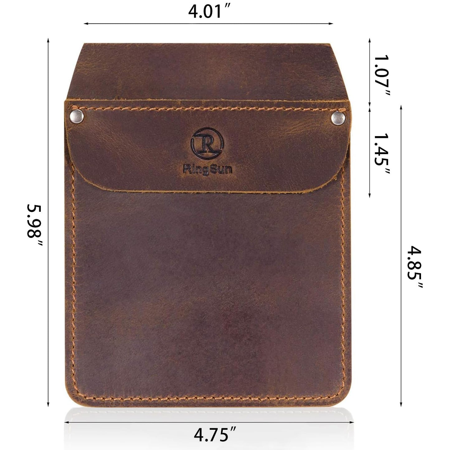 Genuine Leather Pocket Tool Pouch