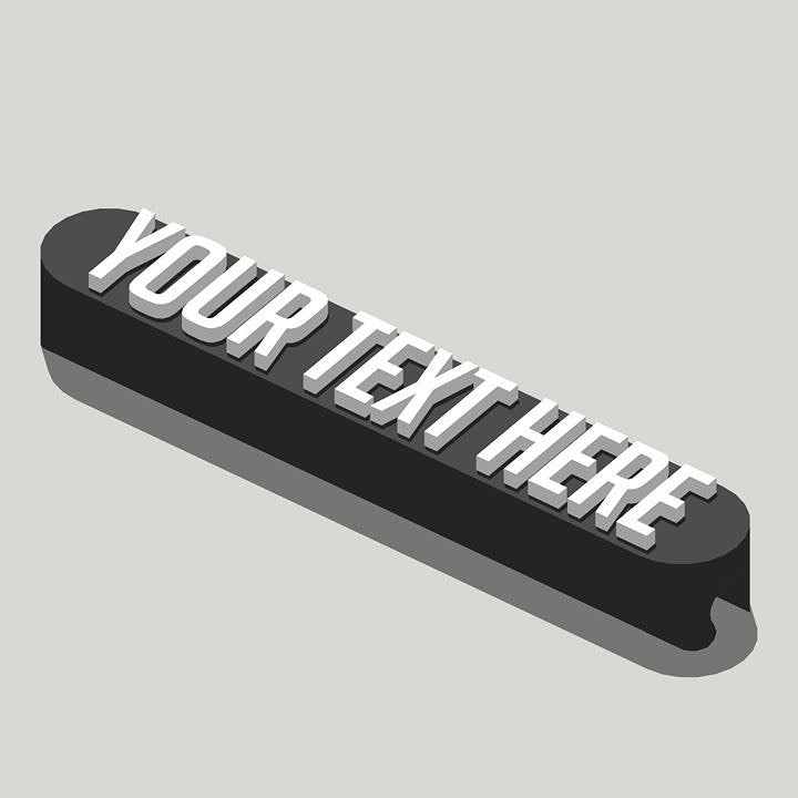 Headset Tagz Surveillance Nameplate - Grip Support Store