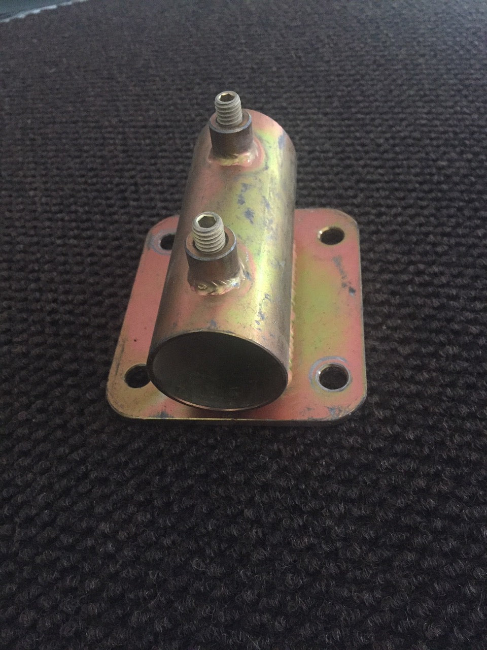 3 - horizontal receiver with Flat plate for 1.25 inch speed rail - On Clearance - Grip Support Store