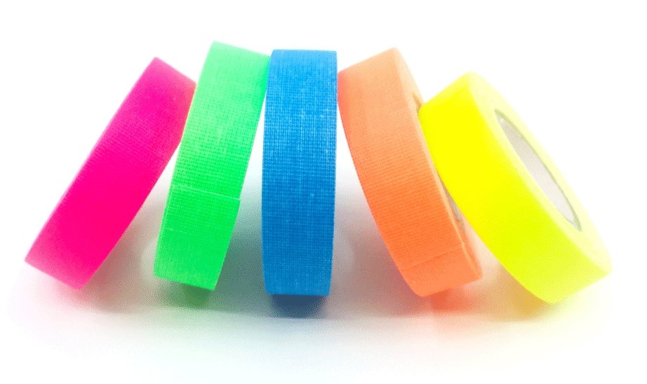 Spike Tape, 5-Pack, (1/2 In x 6 Yds) Multi-Color - Grip Support Store