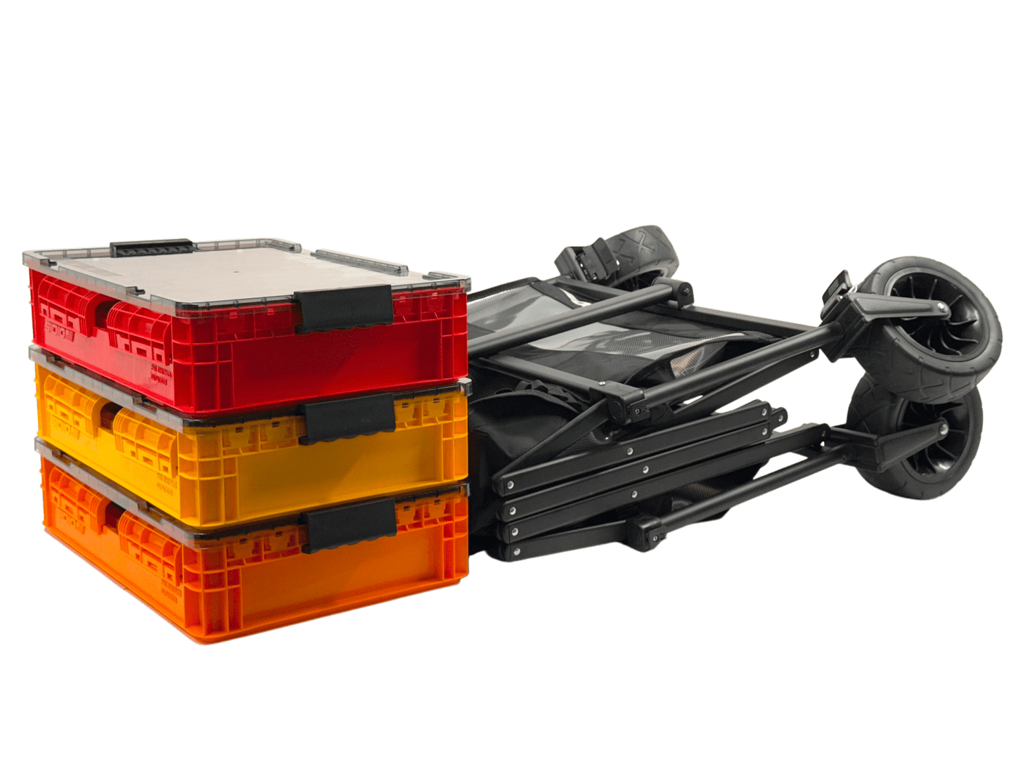 Collapsible Wagon & Crate Bundle - Grip Support Store