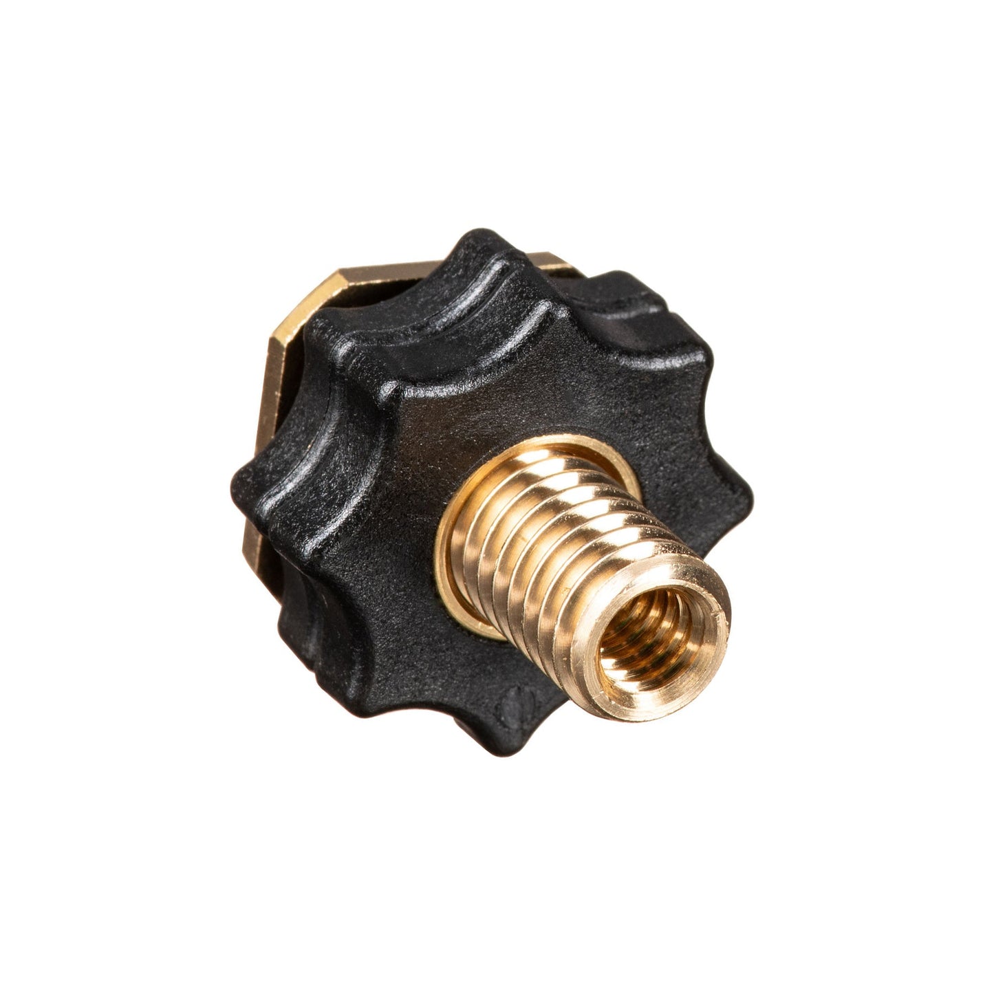 Rycote Brass Shoe Adaptor with Male Thread - 1/4" or 3/8” - Grip Support Store