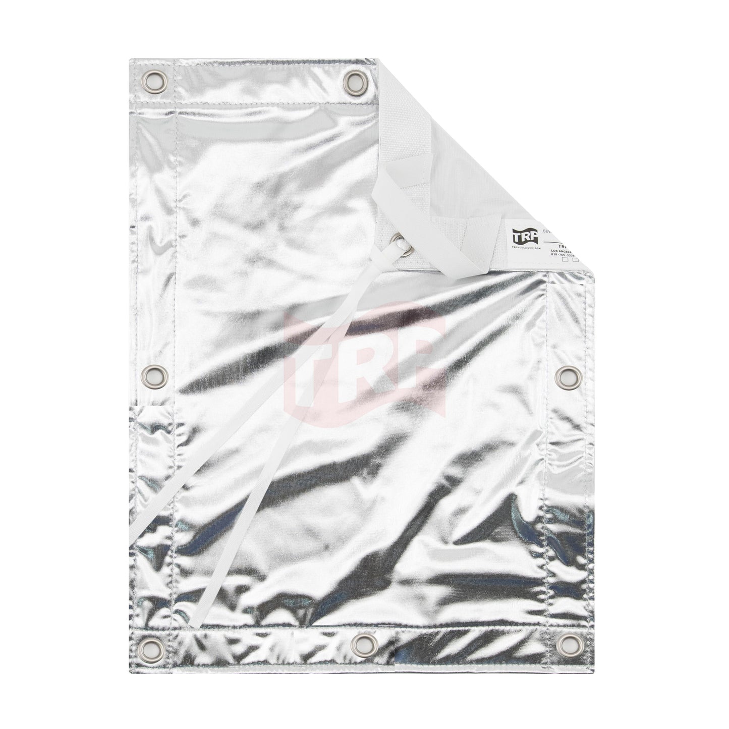 12' X 12' Silver Lamé