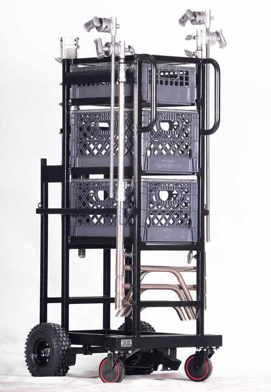 C Stand Utility Cart With Low Combo Bracket - Grip Support Store