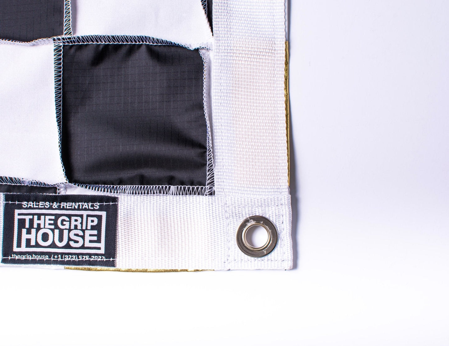 Checkerboard Bounce Gold/White - Grip Support Store