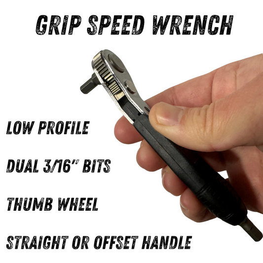Grip Speed Wrench with Dual 3/16" Bits - Grip Support Store