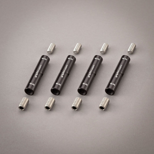 M10 - M12 STARTER PIN 16mm ( 5/8" ) - 80mm ( 3" 14 ) SET - Grip Support Store