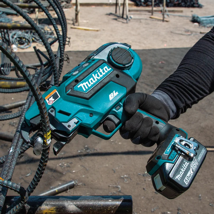 Makita XRT01TK 18V LXT® Lithium‑Ion Brushless Cordless Rebar Tying Tool Kit (5.0Ah) - Grip Support Store
