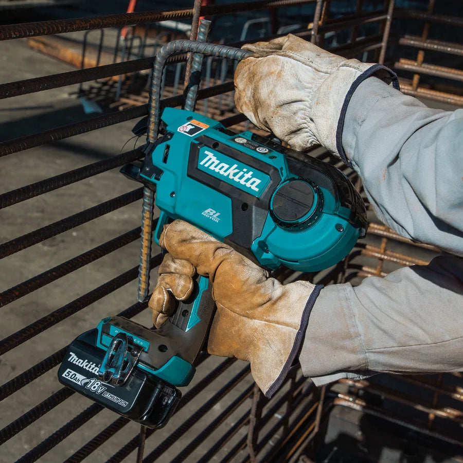 Makita XRT01TK 18V LXT® Lithium‑Ion Brushless Cordless Rebar Tying Tool Kit (5.0Ah) - Grip Support Store