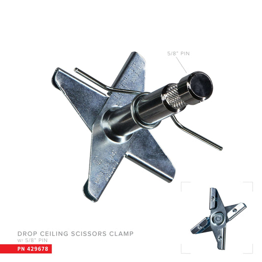 Drop Ceiling Scissor Clamps - Grip Support Store