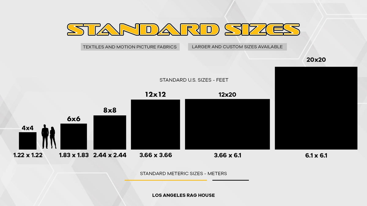 Digital Key Blue Poly Pro by LA Rag House - standard size chart