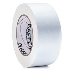 Gaffer Tape, 2 Inch x 30 Yards - White - Grip Support Store