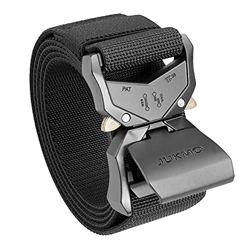 Tactical Rigger Belt, 1.5" Nylon Web Work Belt with Heavy Duty Quick Release Buckle - Grip Support Store