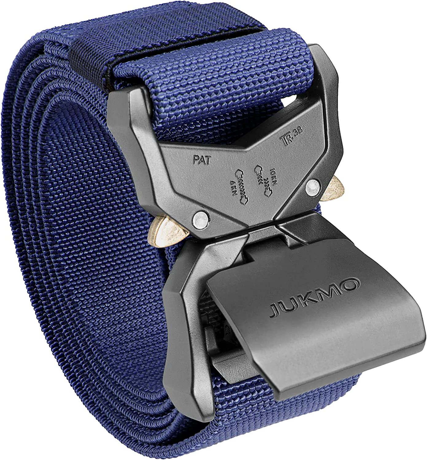 Tactical Rigger Belt, 1.5" Nylon Web Work Belt with Heavy Duty Quick Release Buckle - Grip Support Store