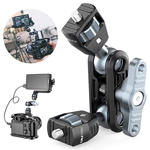 Friction Arm with Ball Head, Dual 1/4" Screw - Grip Support Store