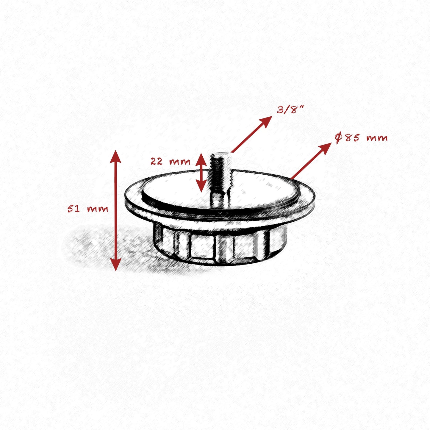 3/8 KNOB - Grip Support Store