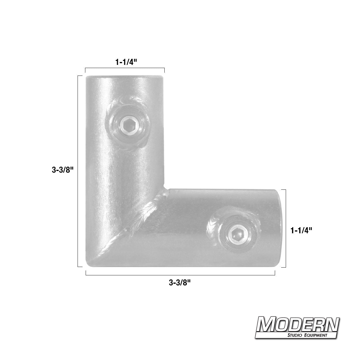 Pipe Frame Corner for 3/4" Speed-Rail® - Grip Support Store
