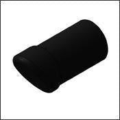 C-STAND LEG FOOT, PLASTIC 1.0 DIA., 30 DEG - Grip Support Store