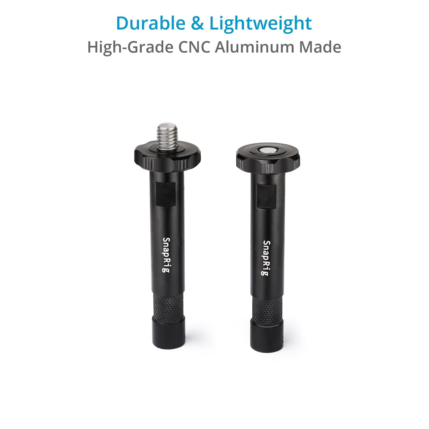 Snaprig 3-1/2" Baby Pin Set with 3/8” Male/Female Threads GP201 - Grip Support Store