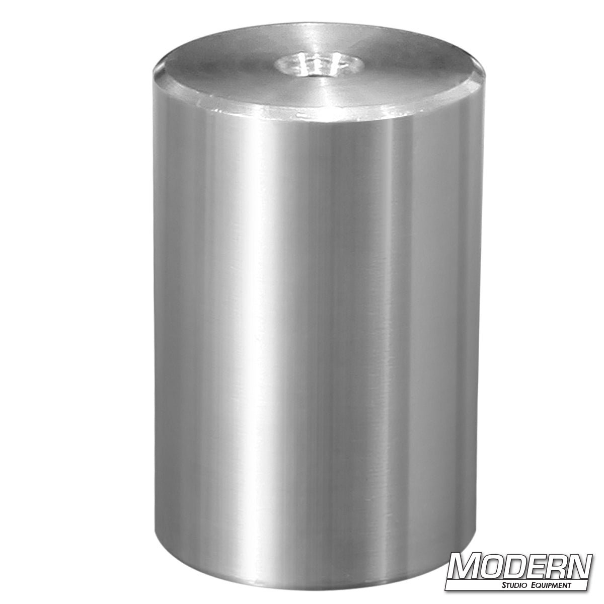 A cylindrical silver-colored Speed-Rail Aluminum starter used for vehicle rigging.
