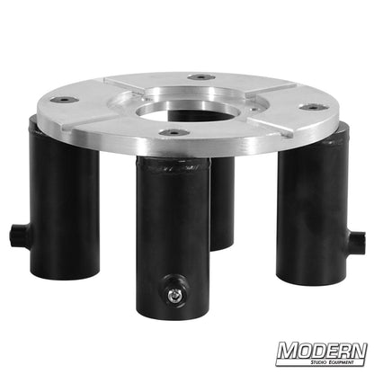 Mitchell Riser for 1-1/4 inch Speed-Rail with adjustable top and bottom sections in durable metal design.