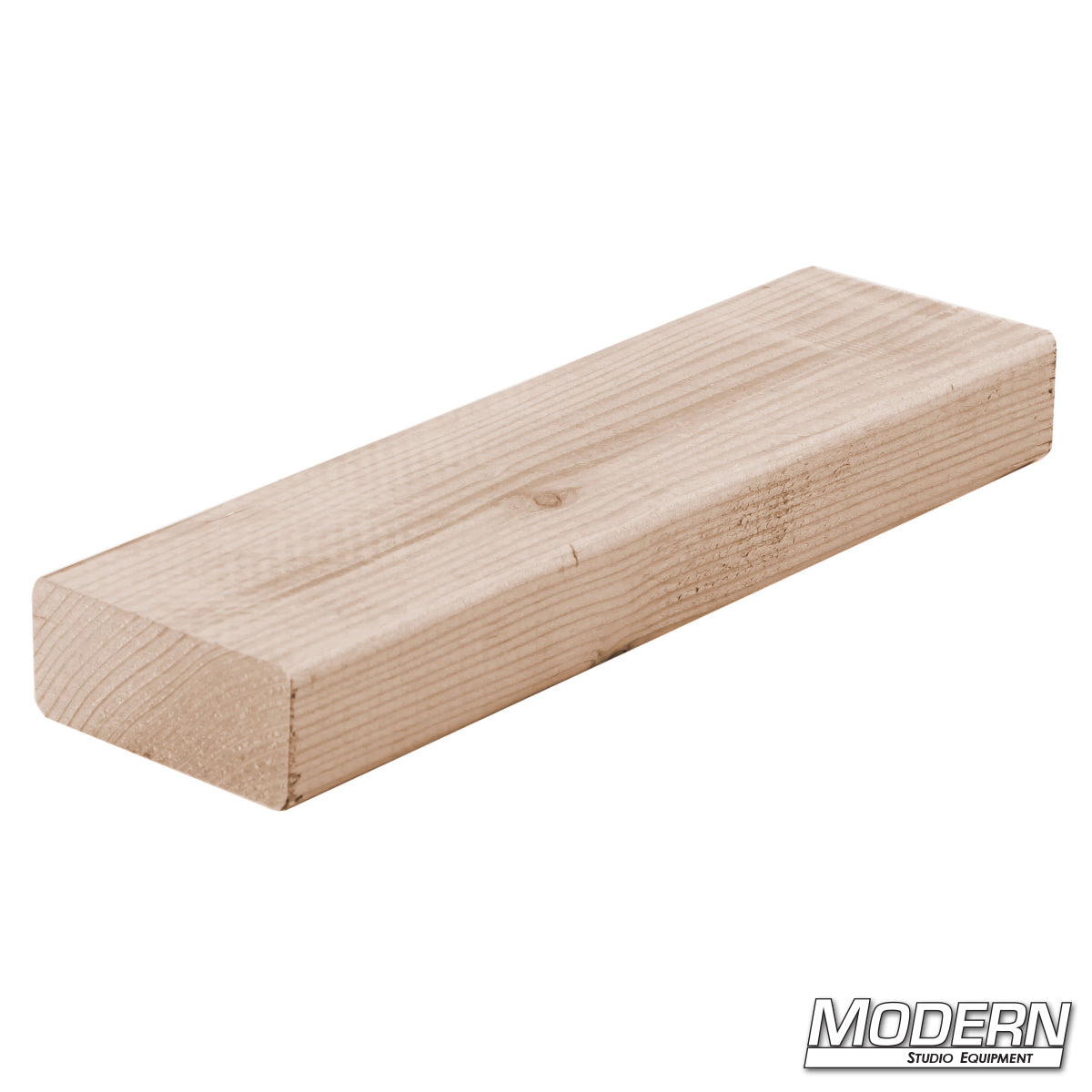 Single wood cribbing piece used on film sets for smooth, level dolly track support