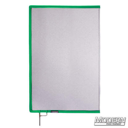 24x30 Black single scrims for precise light control in professional film, television, and photography productions.
