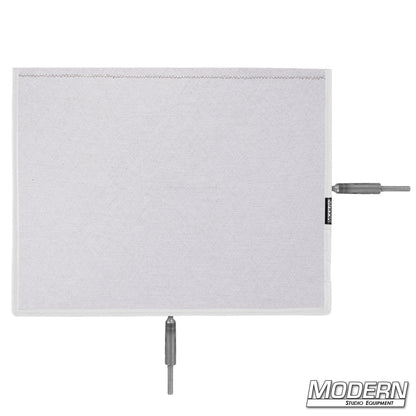 10-Inch x 12-Inch Flex Scrims – Professional Light Control for Film, TV, and Photography | Modern Studio Equipment. DOUBLE WHITE