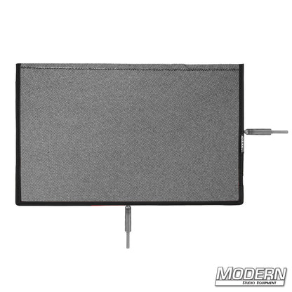 12-Inch x 20-Inch Flex Scrims – Professional Light Control for Film, Television, and Photography | Modern Studio Equipment. TRIPLE BLACK.