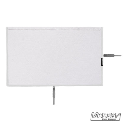 12-Inch x 20-Inch Flex Scrims – Professional Light Control for Film, Television, and Photography | Modern Studio Equipment. SINGLE WHITE.