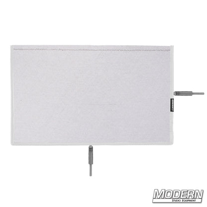 12-Inch x 20-Inch Flex Scrims – Professional Light Control for Film, Television, and Photography | Modern Studio Equipment. DOUBLE WHITE.