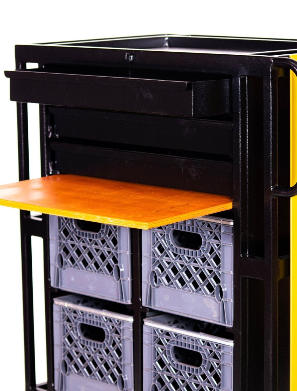 4 Crate Horizontal Cart - Grip Support Store