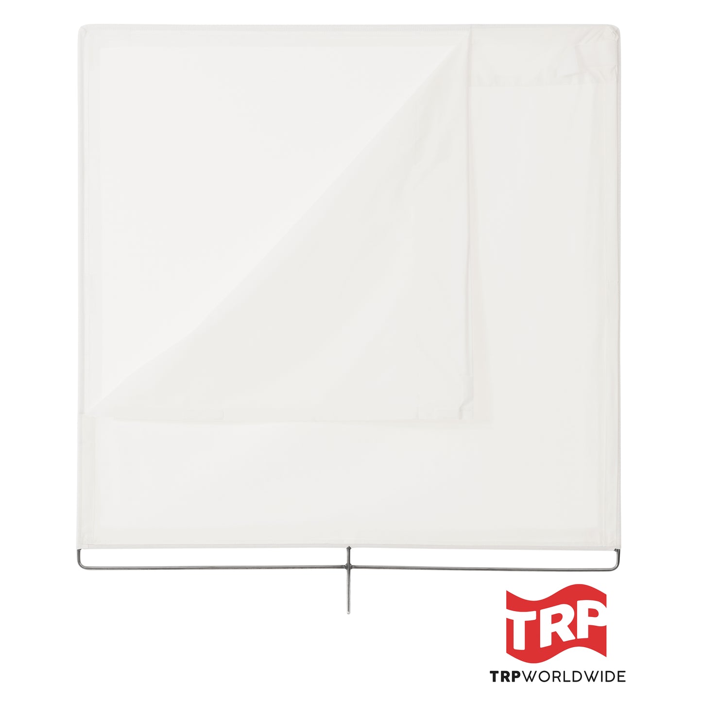 48" X 48" Bleach Muslin Floppy w/ Pocket - Opens to 48” X 96”