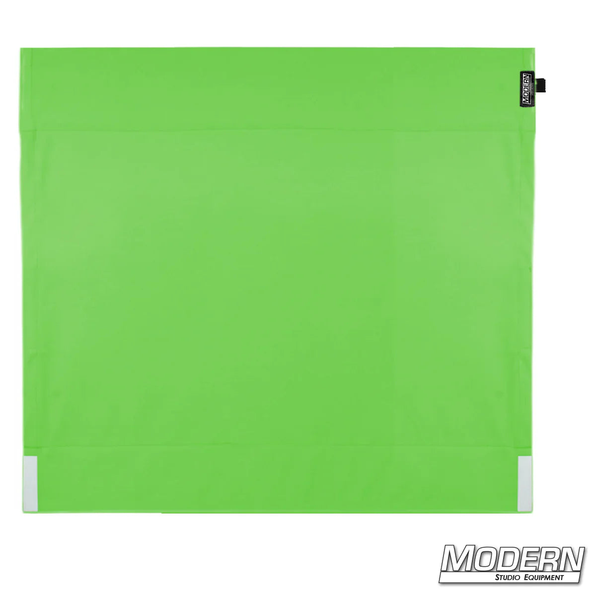 Digital Green 48x48 diffusion flag for soft, controlled lighting on set