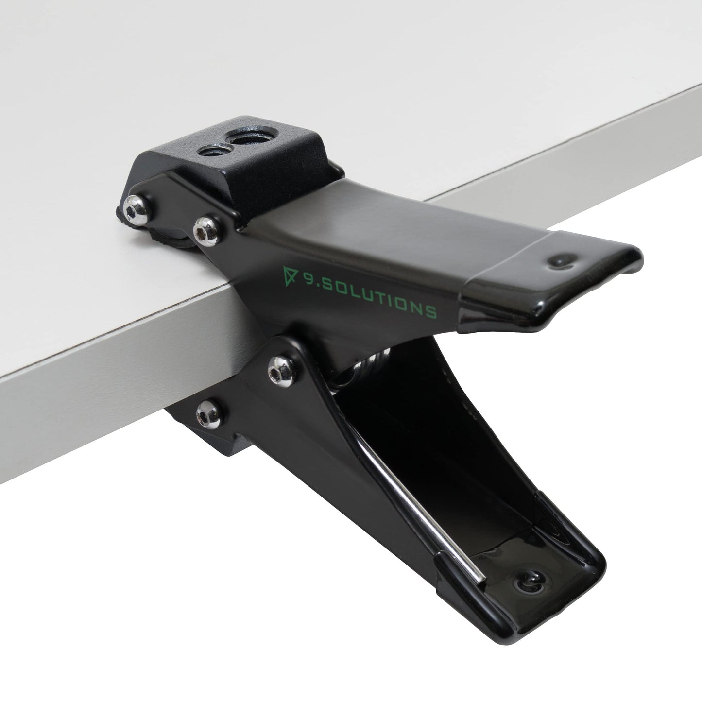 Savior Spring Clamp Mini, Fast-Mounting, Strong, Torsion Spring Clamp, 9.VB5100, fit firmly onto any oddly shaped object, mount multiple pieces of equipment on one clamp