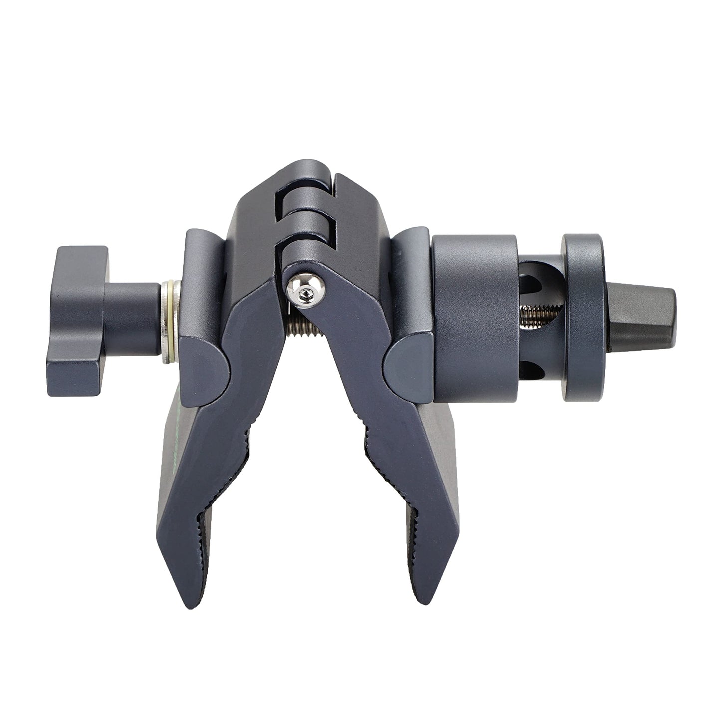 Python Clamp with Grip Joint, Unique Grip Head that Fastens onto Rods Ranging in Diameter from 1/4" to 5/8", Max Load: 44lbs, 9.VP5081C