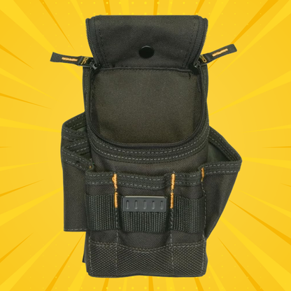 Custom Leathercraft Small 9-Pocket Utility Pouch