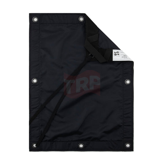 4' X 4' Black Polysilk, Slip-On
