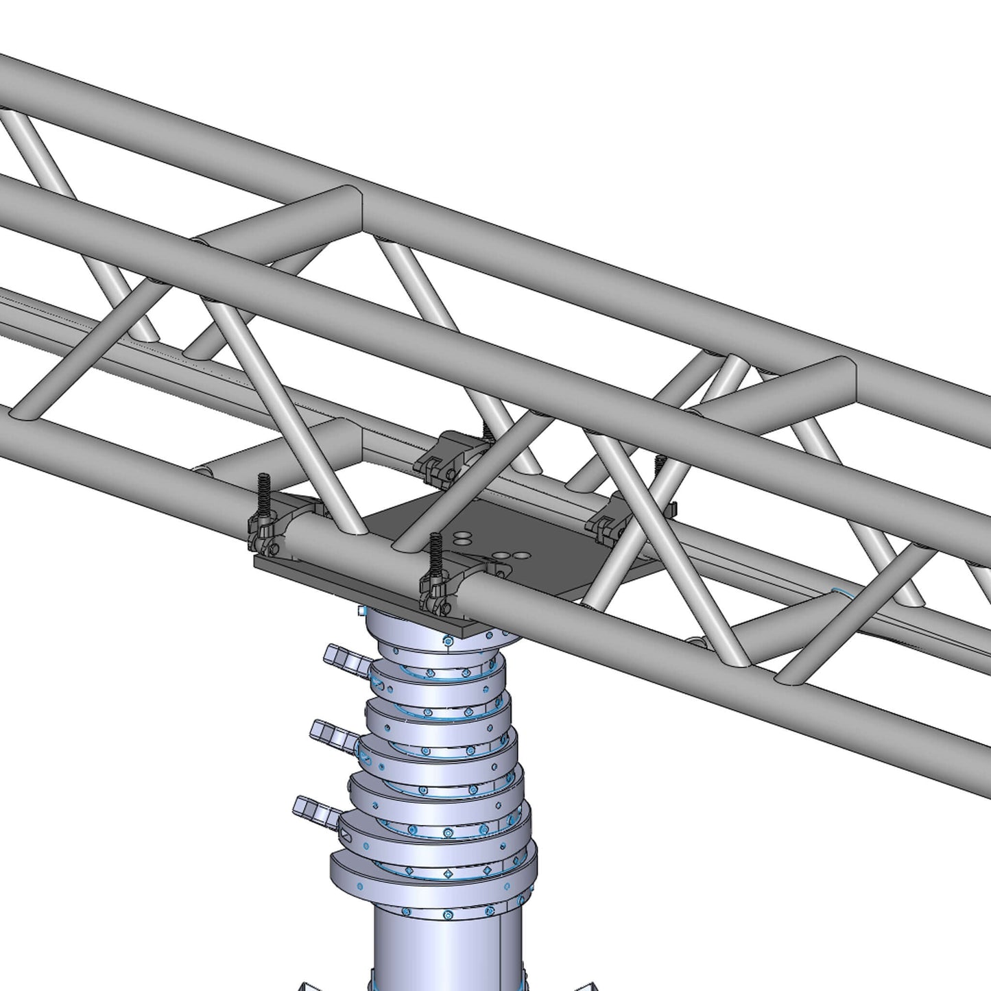 Air Climber Truss Mount for 6"-12" Box Truss