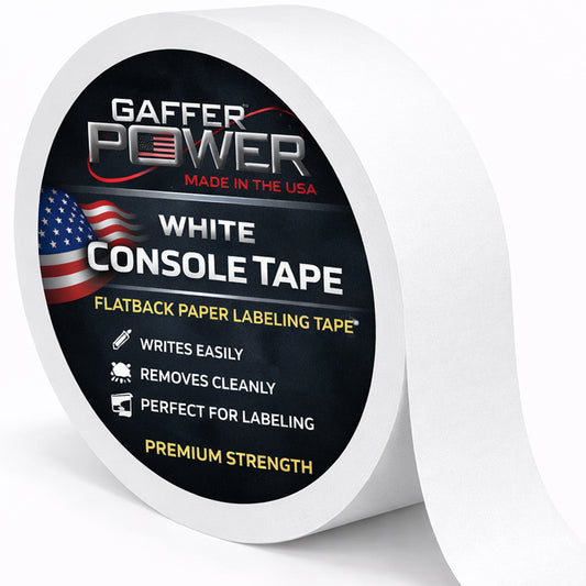 Console Labeling Tape, 1 Inch x 20 Yards