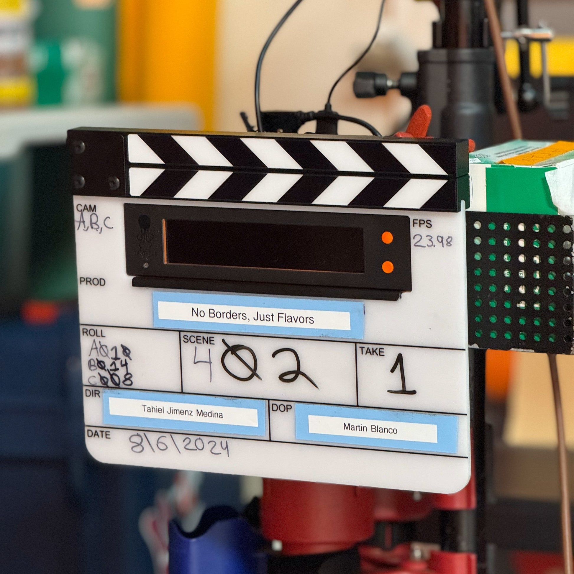 Digital Timecode Slate Kit with Timebar - USA Version - Grip Support Store