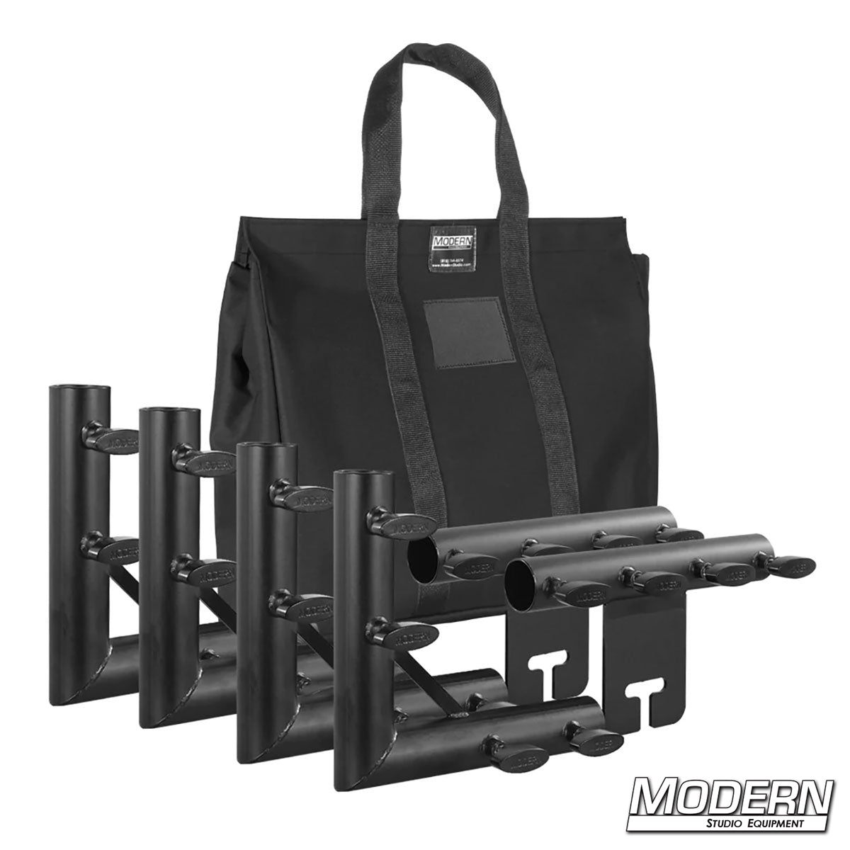 1-1/4-Inch Frame Kit – Heavy-Duty Speed-Rail® Grip Frame for Film Lighting and Rigging | Modern Studio Equipment. BLACK