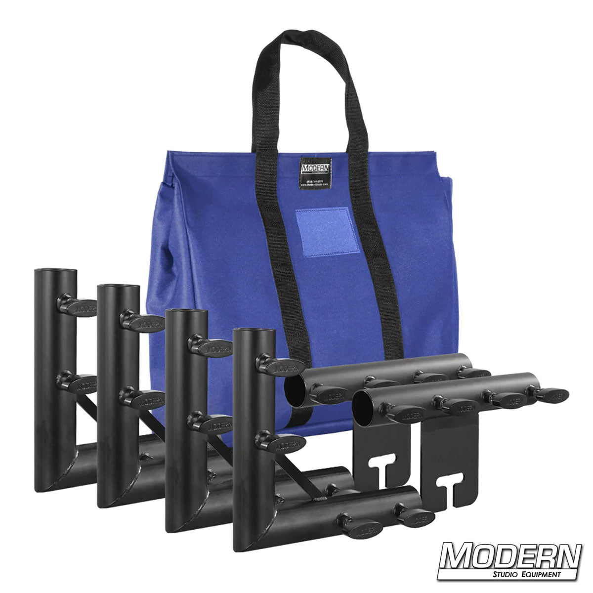 1-1/4-Inch Frame Kit with T-Handles– Heavy-Duty Speed-Rail® Grip Frame for Film Lighting and Rigging | Modern Studio Equipment. BLUE 